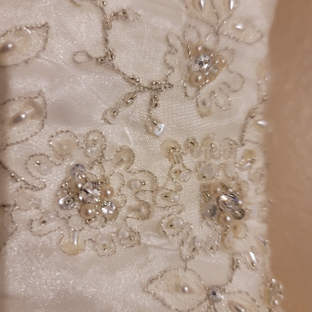 Wedding Dress Ivory La Sposa Size 4 - Picture 7 of 11